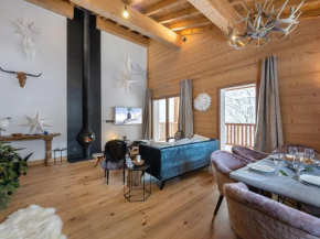 Charmant appartement à Megève avec balcon et cheminée - FR-1-569-18